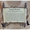 5 x 7 BarMitzvah Name Plaque 5 x 7 BarMitzvah Name Plaque